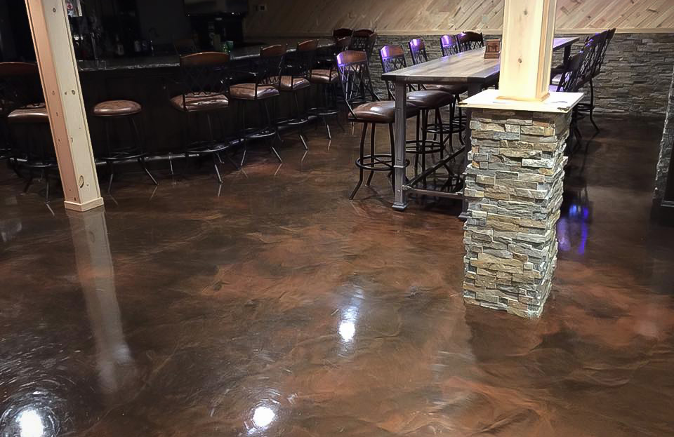 bars and pubs hospitality epoxy floor