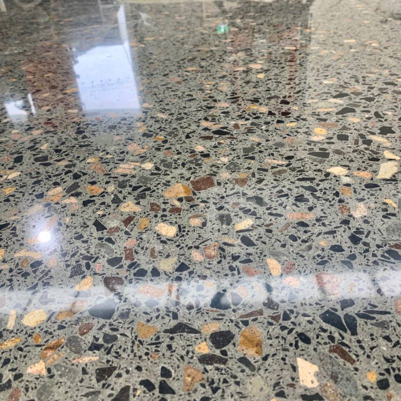 polished concrete exposed finish