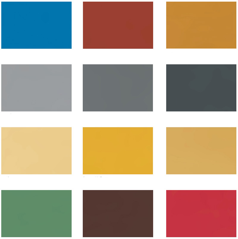 polyurethane cement colourchart 1