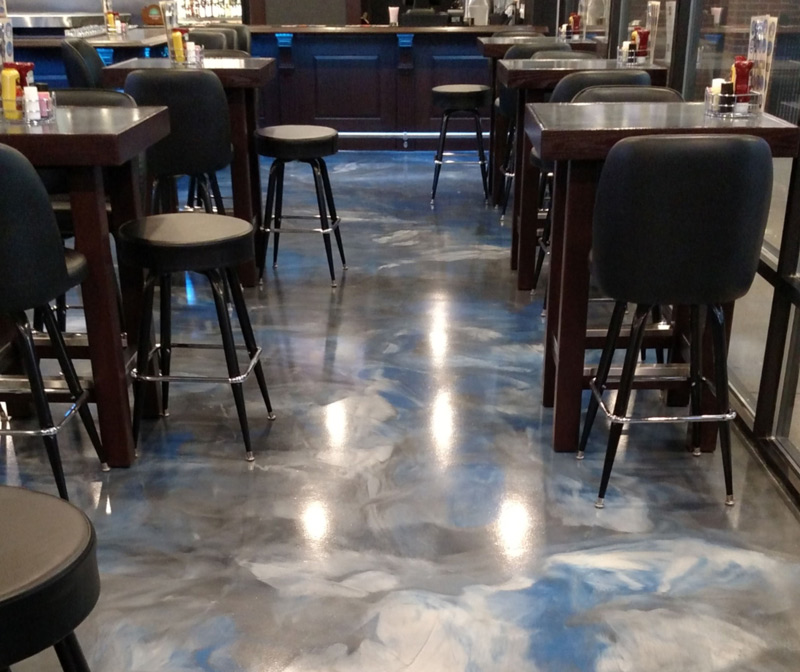 epoxy flooring hospitality