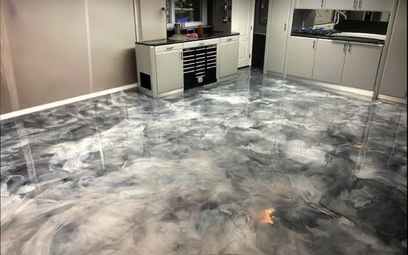 concrete residential flooring