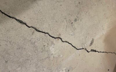 Fixing cracks in concrete