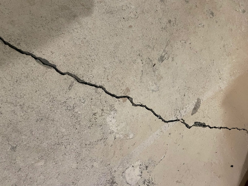 concrete crack