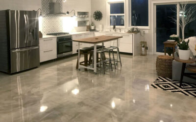 Diamond grind, epoxy floor at home Epoxy flooring at home