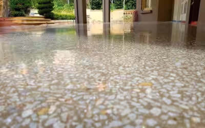 Polished Concrete Outdoor Area