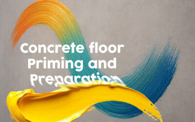 Concrete floor priming and preparation NSW