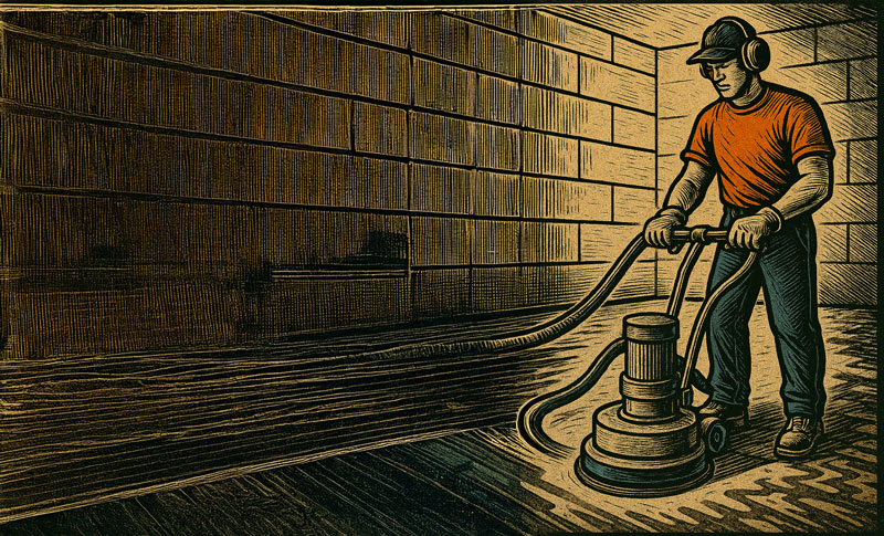 polished concrete central coast